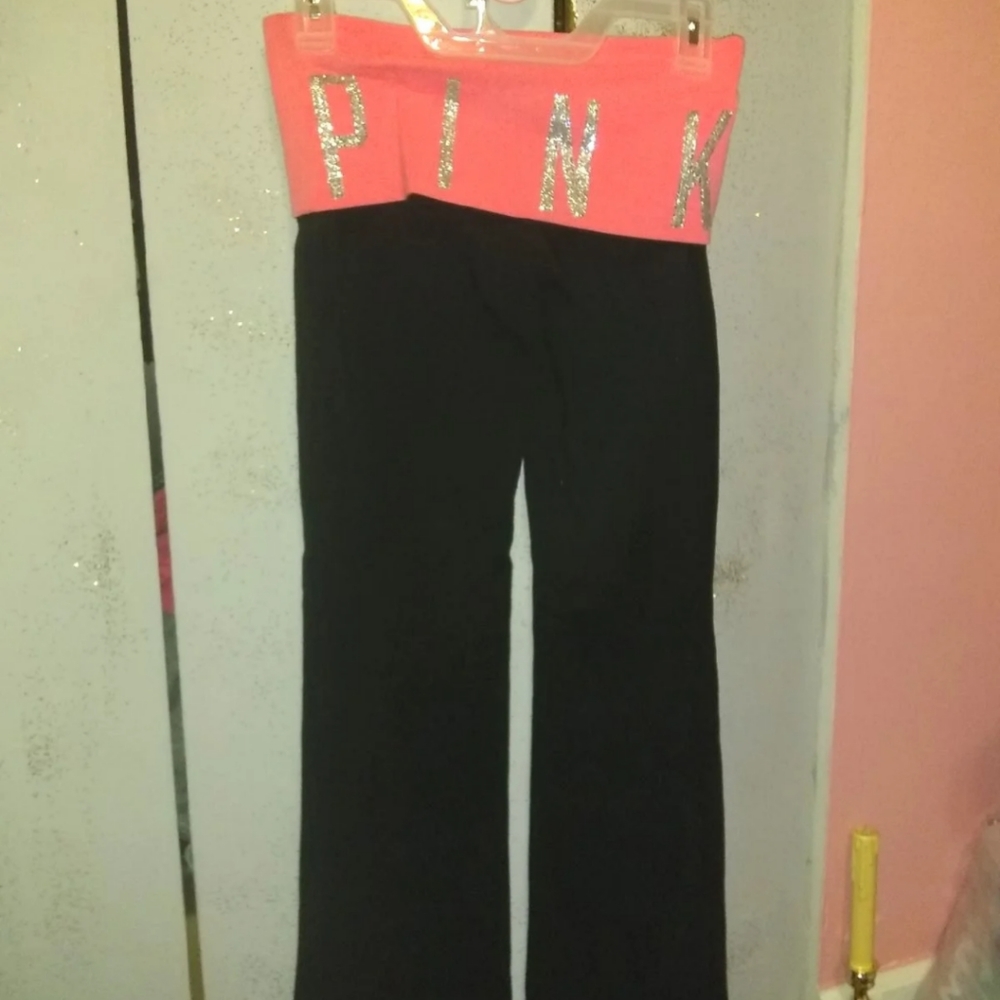 Pink Victoria secret leggins